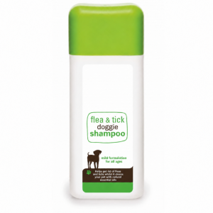 Flea and Tick Shampoo for Dogs 300ml bottle