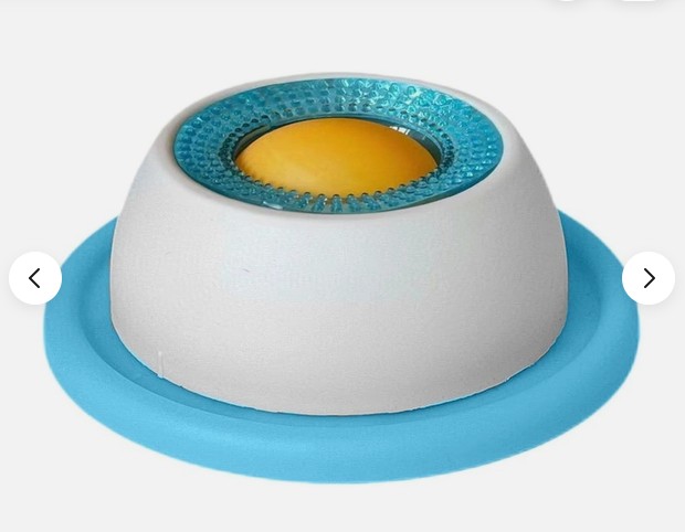Slow Feeding Dog Lick Bowl – Blue