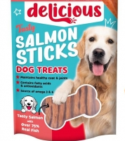 Skin + Coat Salmon Treats packet